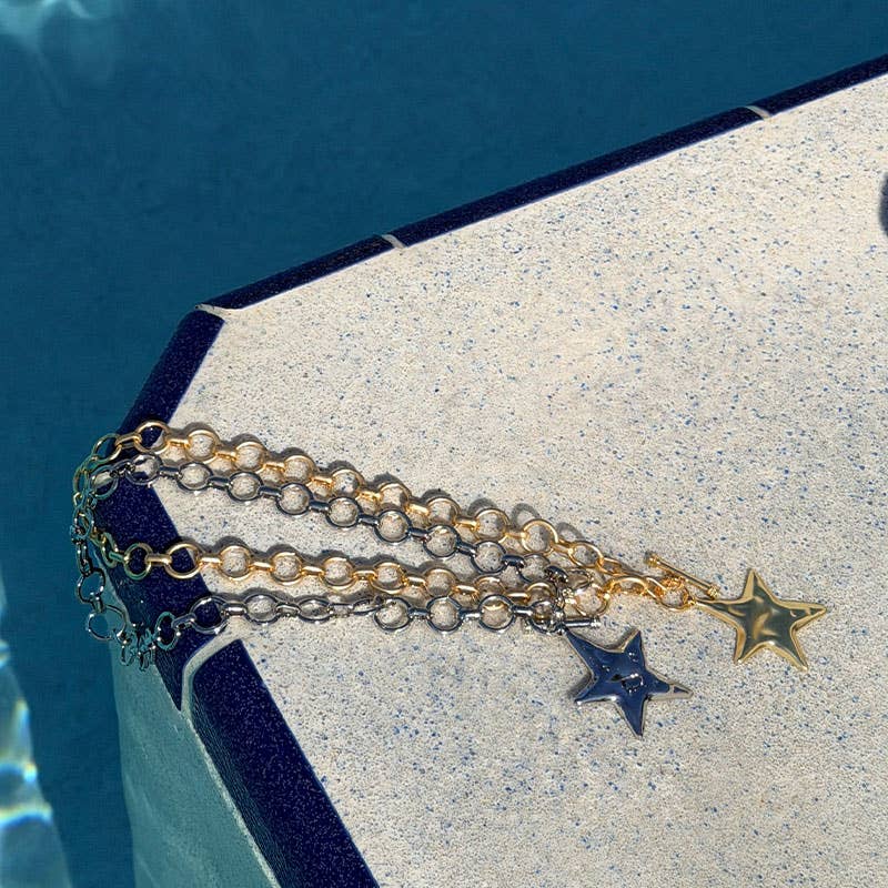 Star Charm Chain Necklace