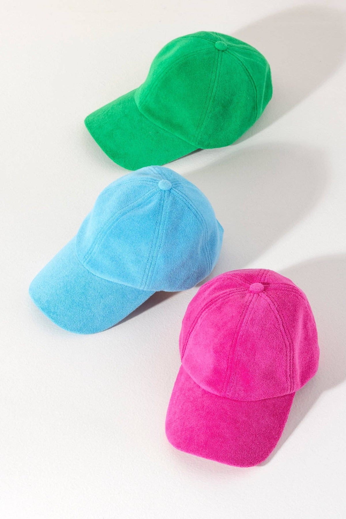 SOL TERRY BALL CAP: Green