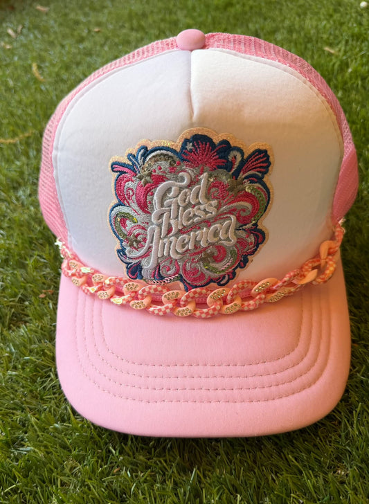 GOD BLESS AMERICA | TRUCKER HAT