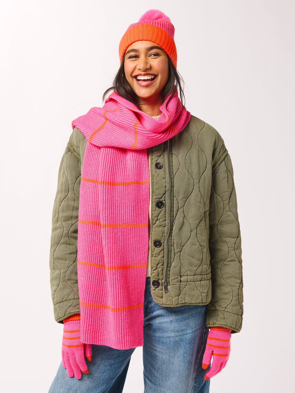 ALLISON BEANIE: PINK