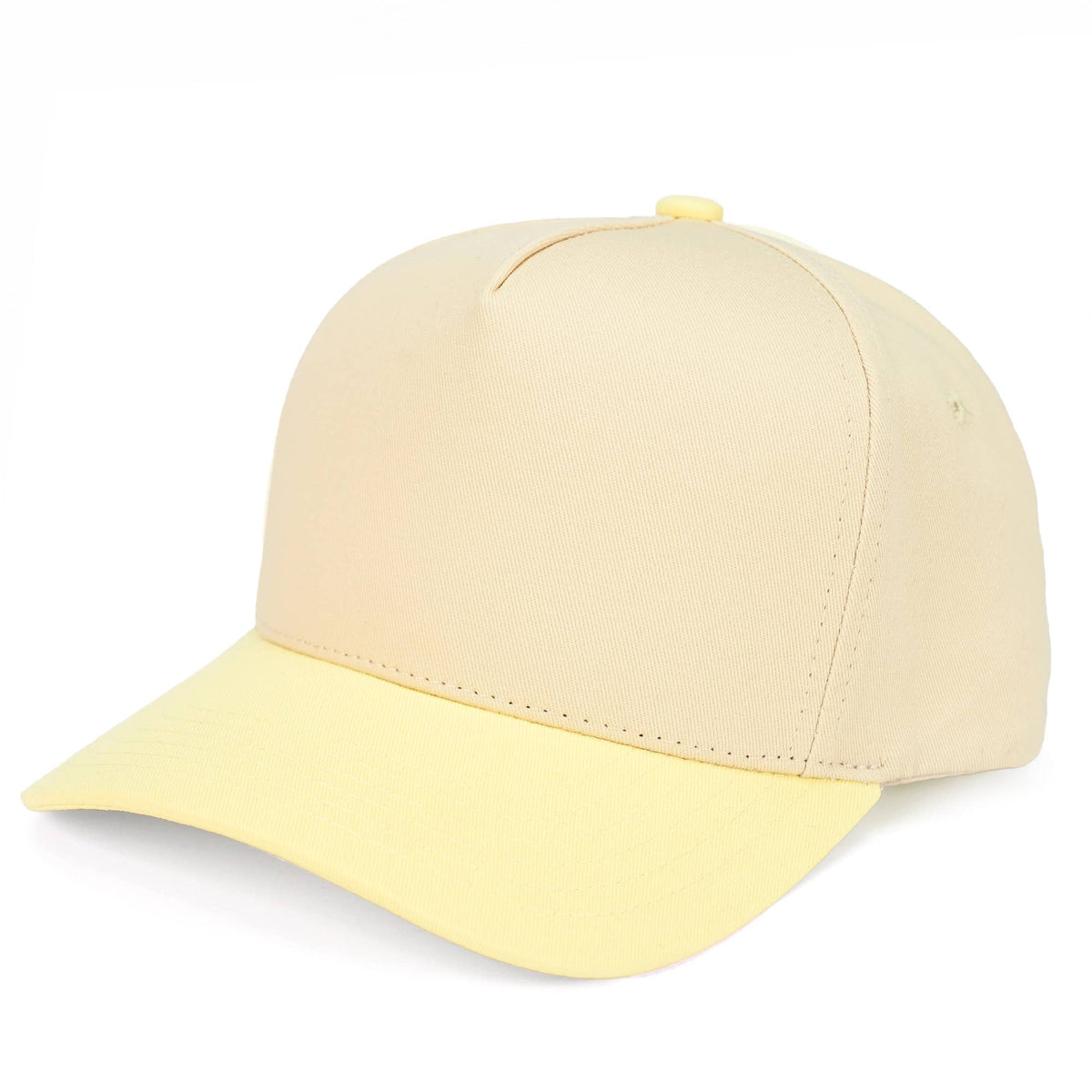 C.C Brand Two Tone Canvas Trucker Cap – Wholesale TCM0002: Brown/Pink