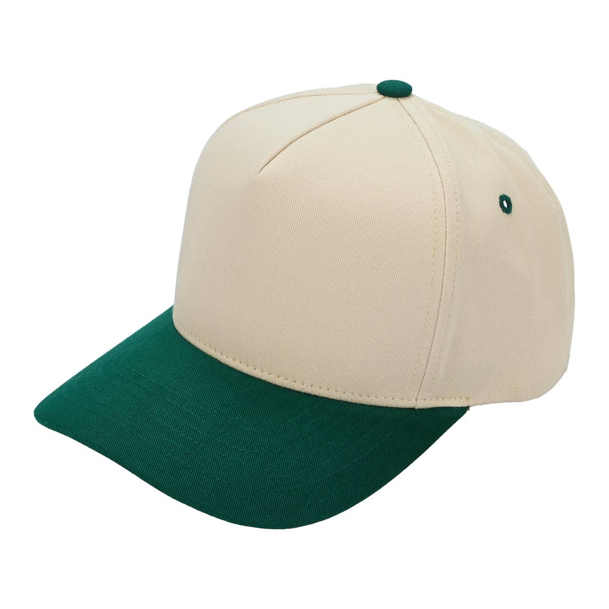C.C Brand Two Tone Canvas Trucker Cap – Wholesale TCM0002: Brown/Pink