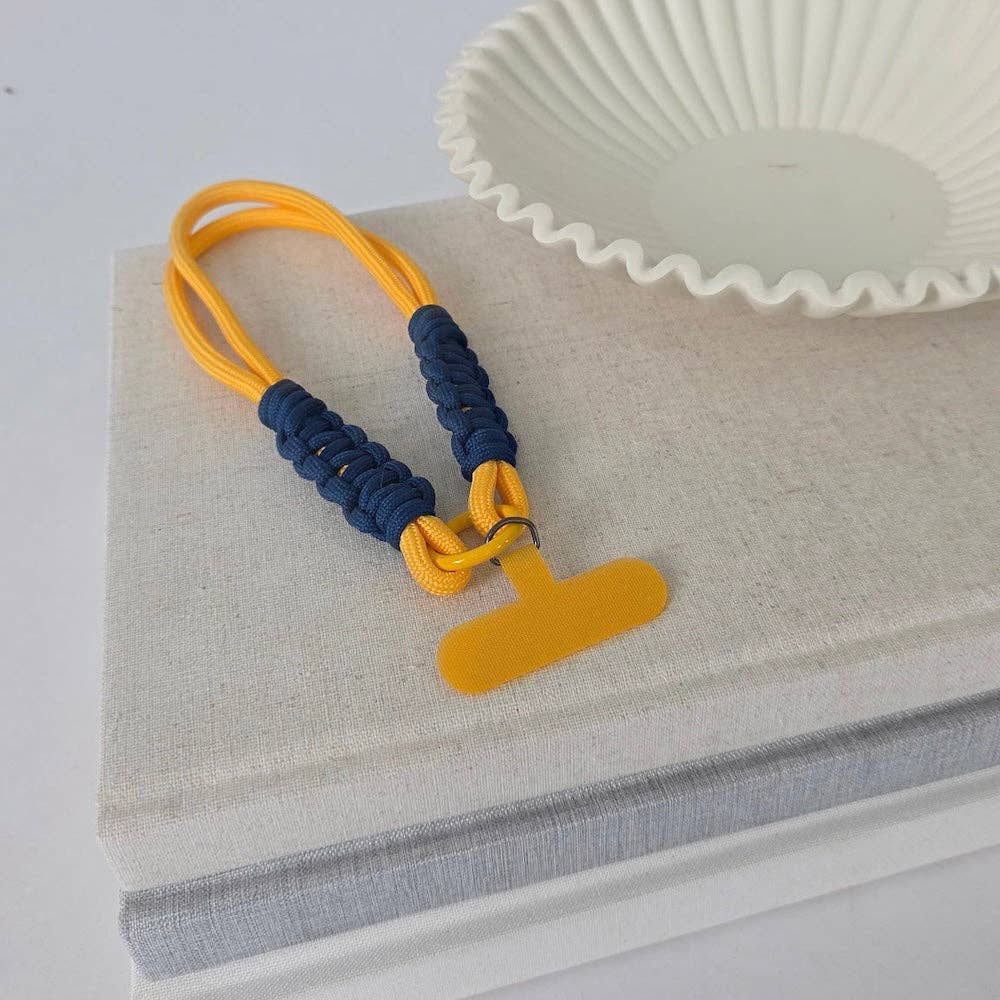 Rope Phone Wristlet: Orange/Purple