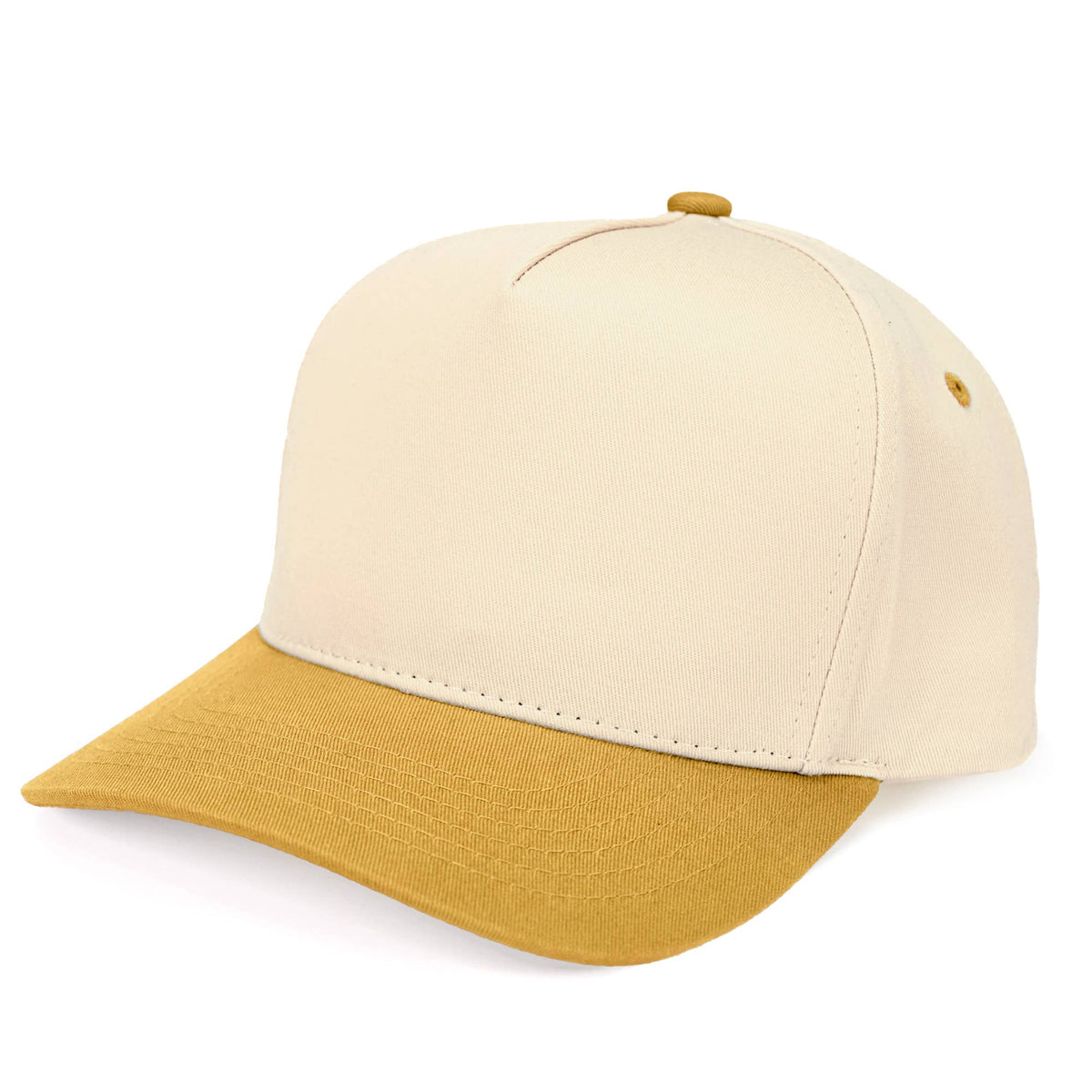 C.C Brand Two Tone Canvas Trucker Cap – Wholesale TCM0002: Brown/Pink