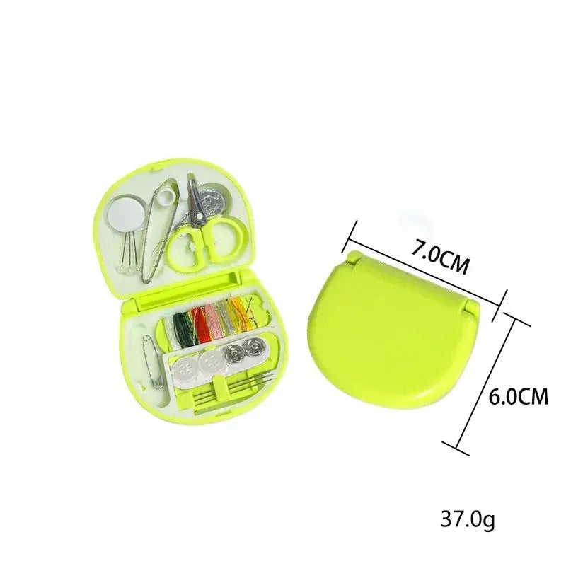 Portable Mini Sewing Kit, Emergency Clothing Fix Kit, Gift: White
