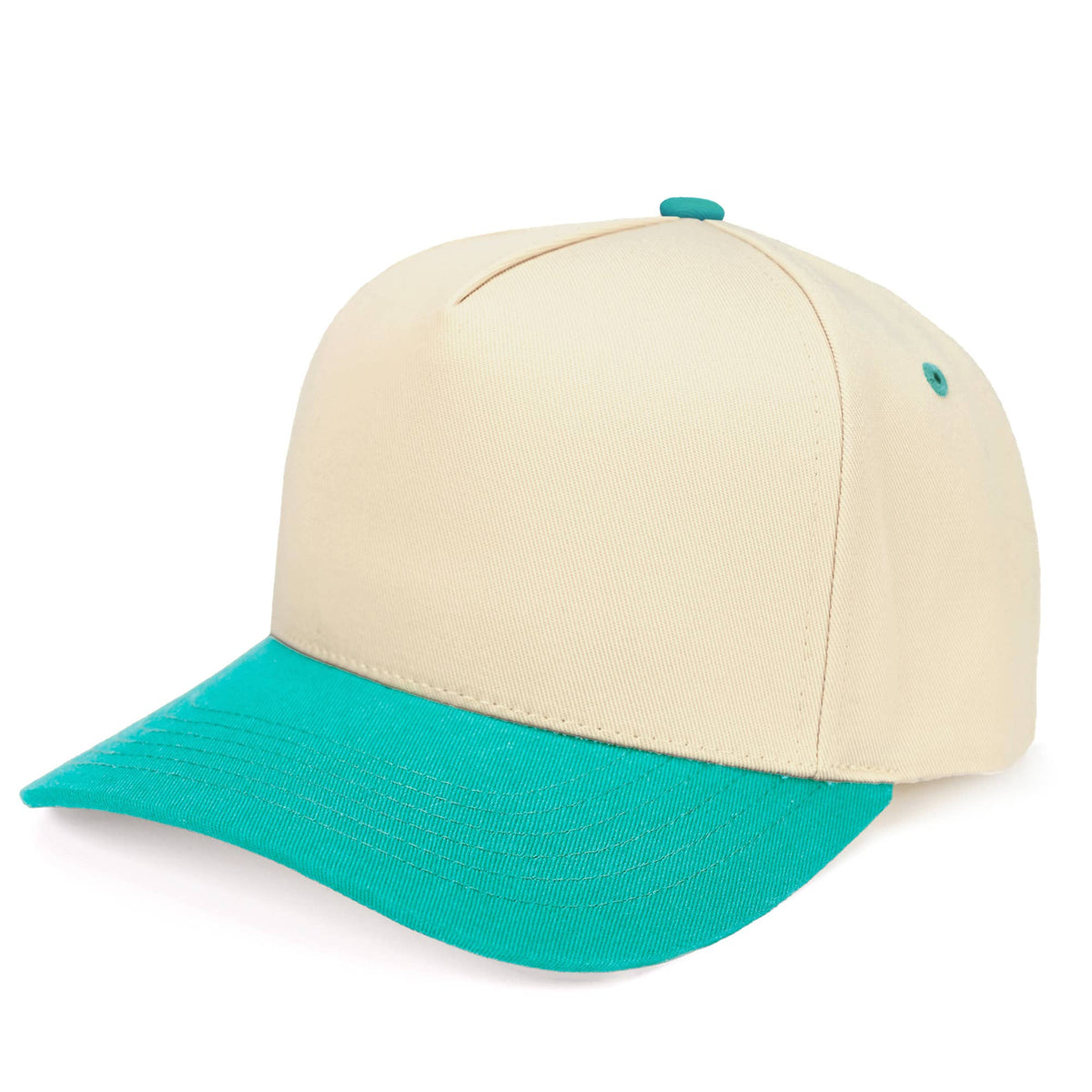 C.C Brand Two Tone Canvas Trucker Cap – Wholesale TCM0002: Brown/Pink