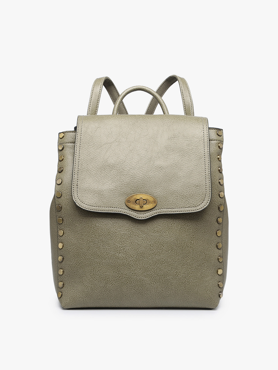Bex Distressed Backpack | M1841DS : Espresso