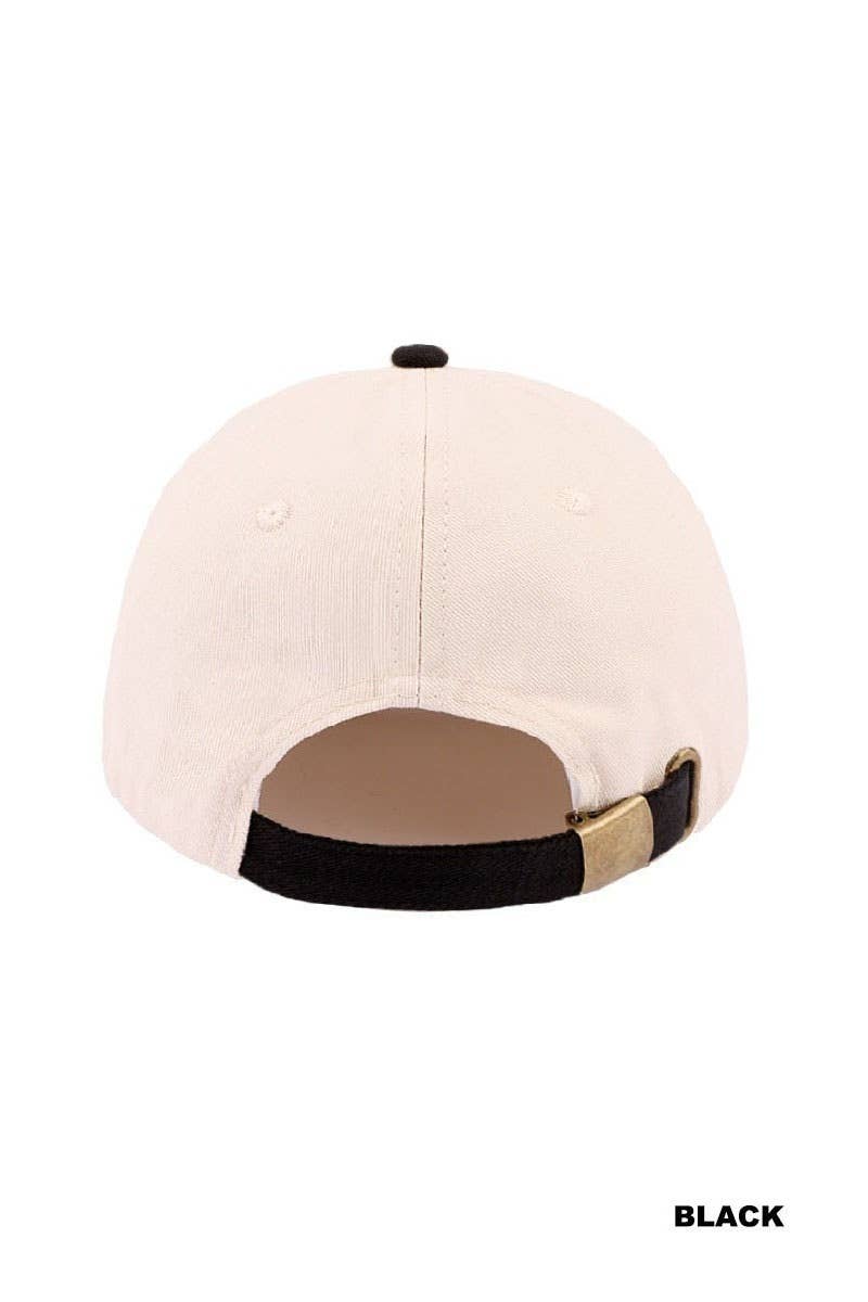 Hard Fought Hallelujah Two Tone Cotton Hat Zenana Consgt.: CAMO-195871 / OS