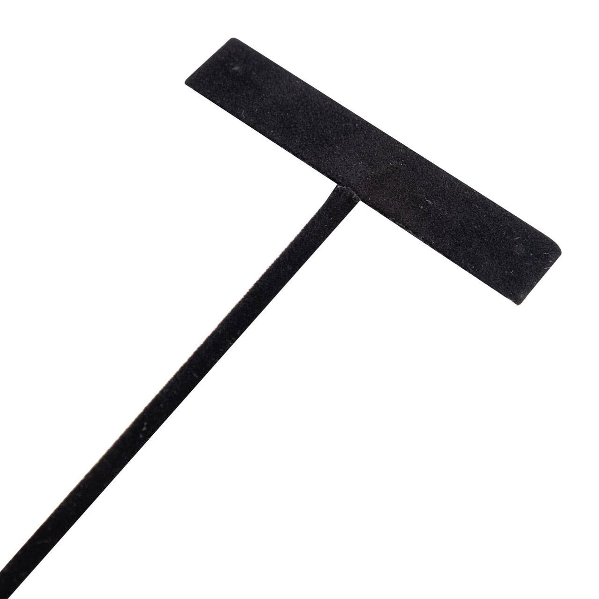 Black Velvet Earring T-Bar Display  - 6"H