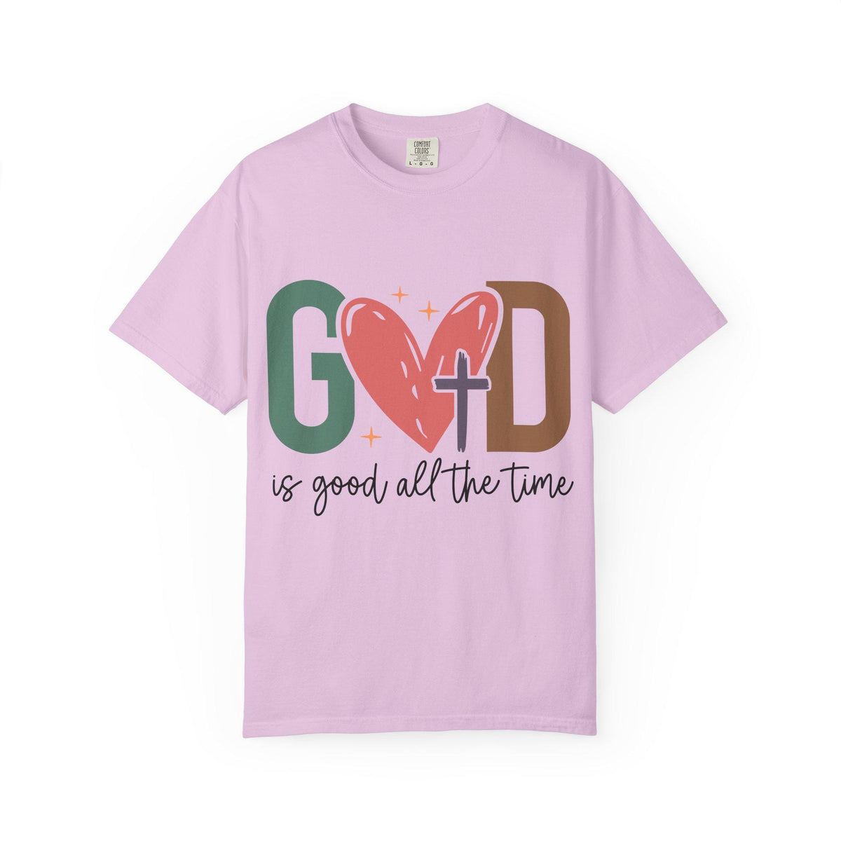God Is Good All The Time T-shirt | Faith Christian Tee