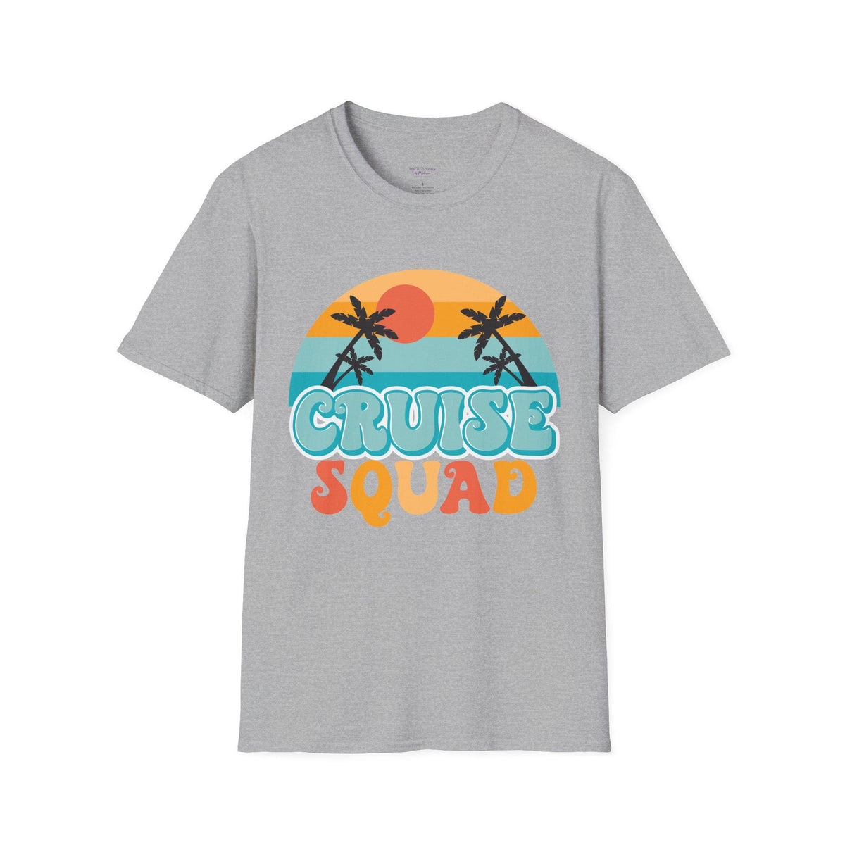 Cruise Squad T-Shirt | Retro Palm Sunset Beach Tee