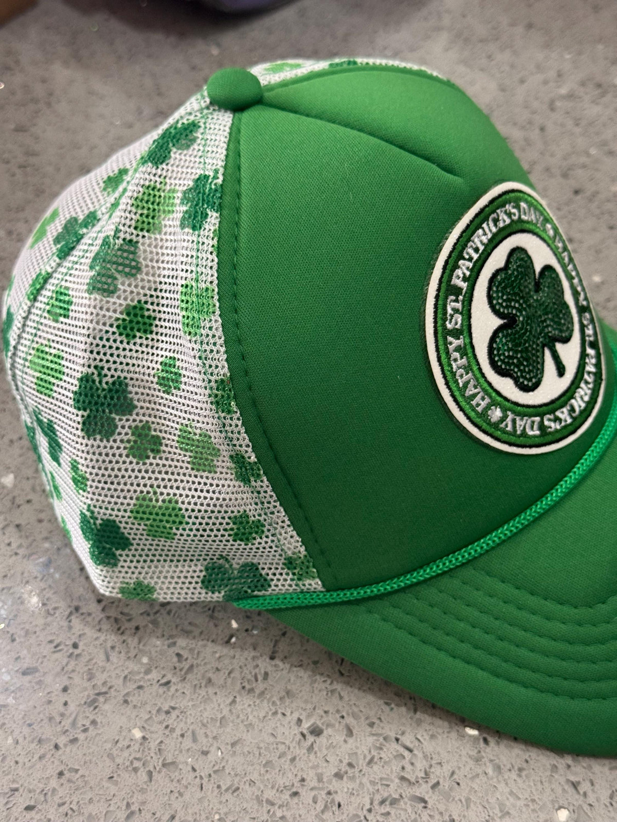 St. Patrick’s Day trucker hat