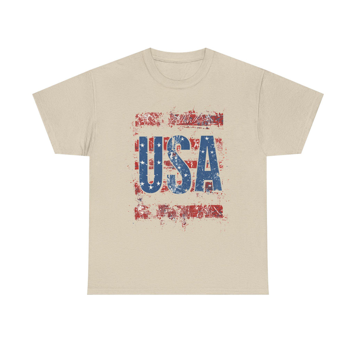 Distressed USA Flag Tee | Patriotic American Shirt