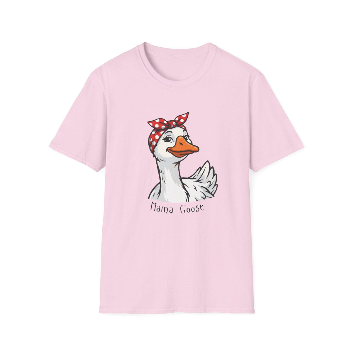 Mama Goose T-Shirt | Retro Bandana Goose Illustration Tee