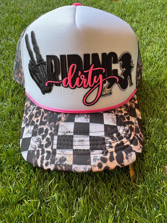 Riding Dirty Trucker hat