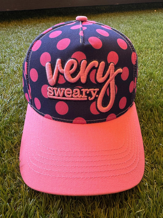 Very Sweary canvas trucker hat