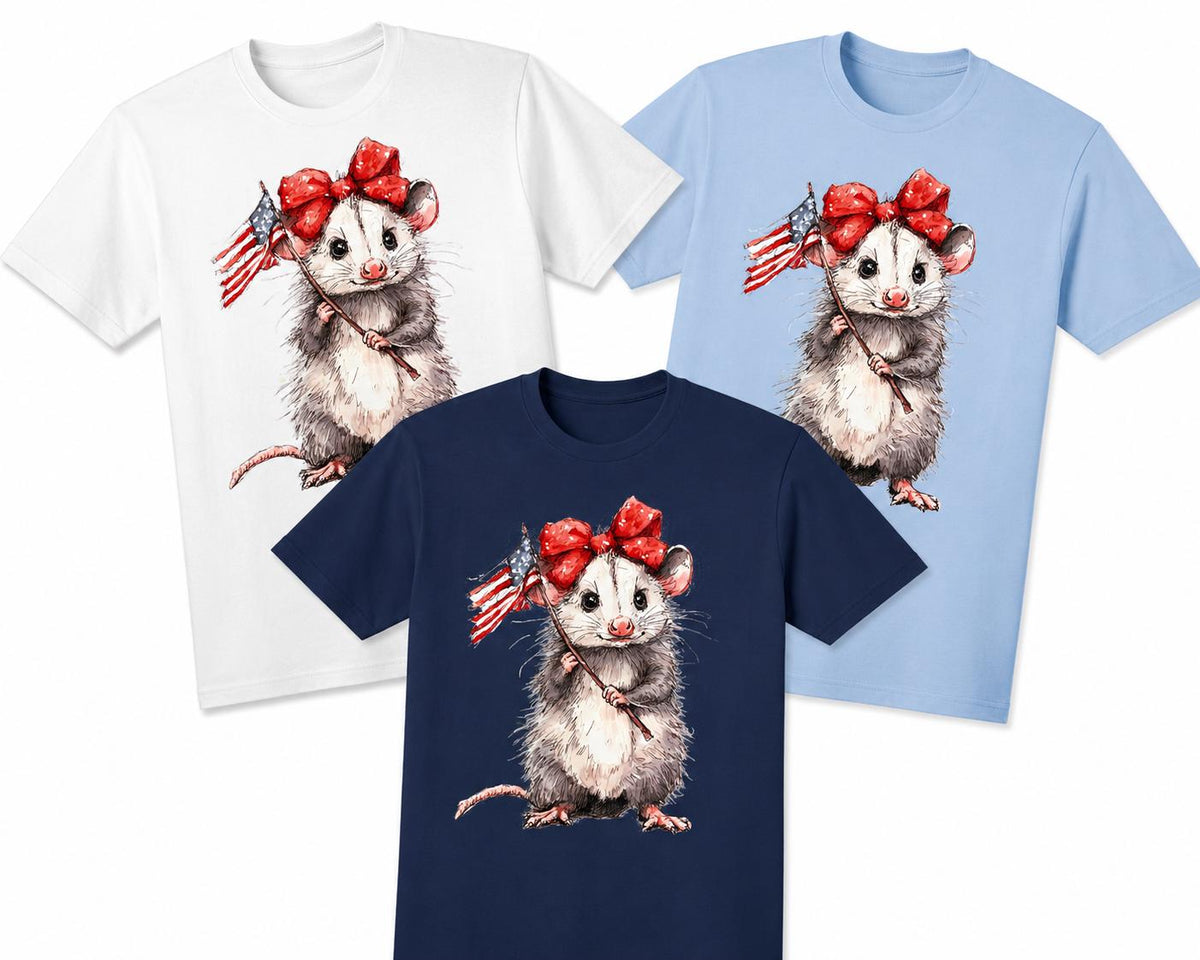 Patriotic Possum Women's shirt