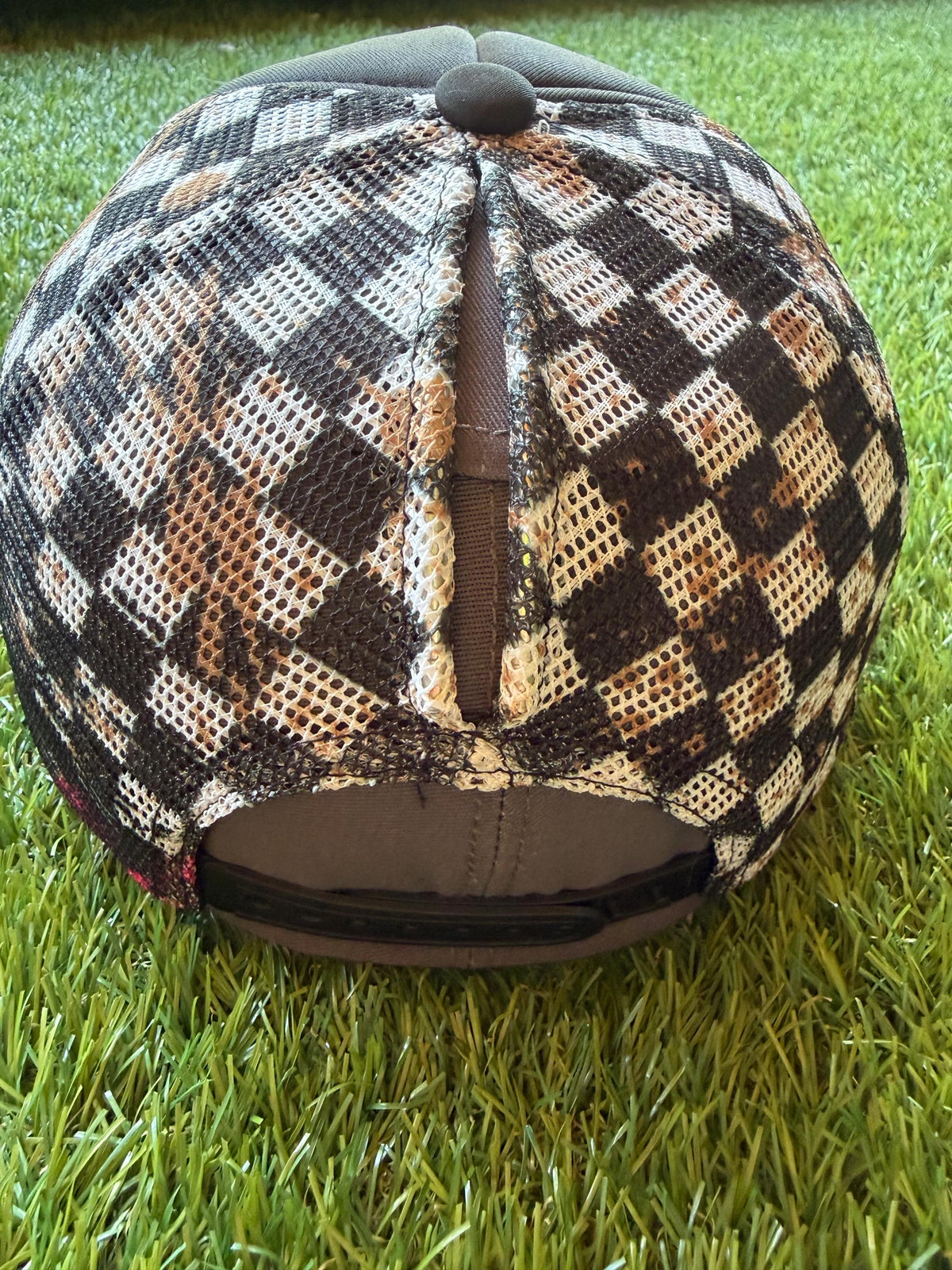 Ain’t Nothin But A Duck Tang on a custom mesh trucker hat with a duck hat chain